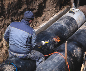 На бульварі Вацлава Гавела замінили ділянку магістральної тепломережі, яка пропрацювала 35 років