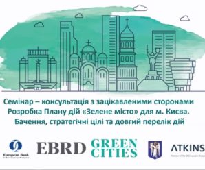 Київ розробляє план «озеленення» енергетики у найближчі 15 років