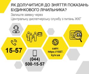 За два місяці опалювального сезону до спільного зняття показань долучилися більше півтисячі киян