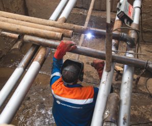 Київтеплоенерго замінило 1-кілометрову ділянку зношеної тепломережі на Відрадному житловому масиві