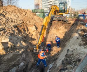 Київтеплоенерго усунуло пошкодження на тепломережі на просп. Академіка Глушкова